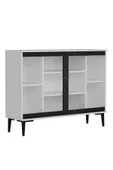 DEMONTE DECOR NİTTRA KONSOL 4 KAPAKLI , 10 RAFLI BEYAZ-ROYALMERMER - 6