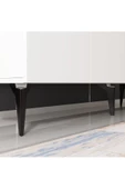 DEMONTE DECOR Asimodh 4 Kapaklı Konsol Safirmeşe Beyaz - 4