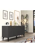DEMONTE DECOR RÜYAM KONSOL ANTRASİT - 3