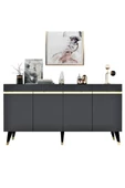 DEMONTE DECOR DEFFNE KONSOL ANTRASİT-ALTIN - 4