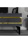 DEMONTE DECOR Ziirve Üçgen Dolap,çekmece Metal Mobilya Kulbu (4 ADET) Altın - 3