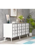 DEMONTE DECOR ÇAĞLAA KONSOL BEYAZ-GÜMÜŞ - 3