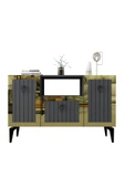 DEMONTE DECOR LINDA KONSOL ANTRASİT-ALTIN - 4