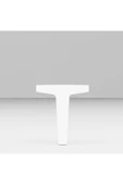 DEMONTE DECOR MİNNA 15 CM SEHPA,TV ÜNİTESİ MOBİLYA AYAĞI ( 4 ADET) BEYAZ - 2