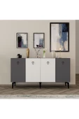 DEMONTE DECOR MİA KONSOL ANTRASİT-BEYAZ - 2