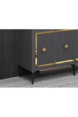 DEMONTE DECOR NOVVA KONSOL ANTRASİT-ALTIN - 3