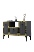 DEMONTE DECOR LINDA KONSOL ANTRASİT-ALTIN - 6