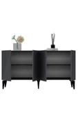 DEMONTE DECOR Grand Konsol Antrasit-antrasit - 7