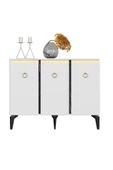 DEMONTE DECOR Ada Konsol Beyaz-royalmermer-altın - 3
