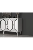 DEMONTE DECOR YUMEDİ MODERN KONSOL BEYAZ-GÜMÜŞ - 3