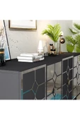 DEMONTE DECOR IRMAAK KONSOL ANTRASİT-GÜMÜŞ - 4
