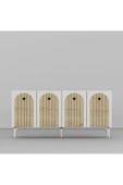 DEMONTE DECOR BREDDA KONSOL BEYAZ-SAFİRMEŞE - 3