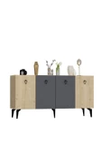 DEMONTE DECOR MİA KONSOL SAFİRMEŞE-ANTRASİT - 4