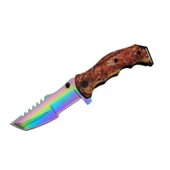 Tanto FST 3039 A Tırtıklı Gökkuşağı Kamp Çakı 23 cm - G10 Sap, Yarı Otomatik - 1