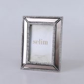 Selim Dekor Elsira 10x15 Aynalı Çerçeve Gümüş - 1