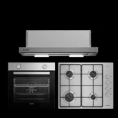 Arçelik Inox Ankastre Set - 1