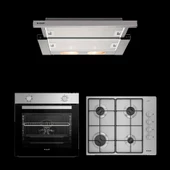 Arçelik Ekonomik Inox Ankastre Set - 1