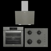 Arçelik Gri Uygun Cam Ankastre Set thumbnail 1