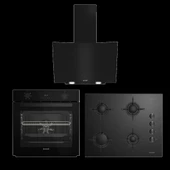 Arçelik Siyah Dijital Ekonomik Ankastre Set thumbnail 1