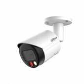 Dahua IPC-HFW1249S-S-IL 2MP 3.6mm Lens SD Kart Smart Dual Light H265+ 30Mt Gece Görüşü Dahili Mikrofon IP67 PoE Bullet IP Kamera - 1