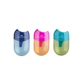 Faber Castell Kalemtraş Mini Apple Trend Renkler - 3 Adet - 1