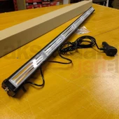 Off Road/İş Makinası/Çekici/Traktör 6p Cob Bar Led Turuncu-Beyaz-Cakkar Modlu-88cm-Videolu Anlatım - 3