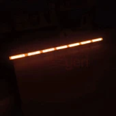 Off Road/İş Makinası/Çekici/Traktör 8p Cob Bar Led Turuncu Cakar Modlu-116cm-Videolu Anlatım - 1