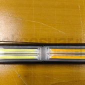 Off Road/İş Makinası/Çekici/Traktör 6p Cob Bar Led Turuncu-Beyaz-Cakkar Modlu-88cm-Videolu Anlatım - 5