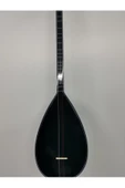 Kısa Sap Siyah Yarı Profesyonel Bağlama Saz Orta Kalite - 3