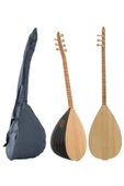 Mt-kısa Sap Dut Filetolu Orta Kalite Bağlama Saz Set thumbnail 3