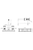 Teska Grande Shine Lavabo Bataryası-Beyaz Camlı - 3