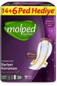 Molped Ultra Hijyenik Ped Super Gece Dev Ekonomik 20 Adet 1 Paket - 1