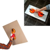 Vantuz Cam Vantuzu Vakumlu Cam Fayans Ahşap Tutucu Taşıma Araba Kaporta Göcük Çektirme 2'li Plastik thumbnail 4