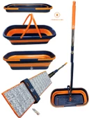 Kendinden Sıkmalı Kovalı Lüx Mop Set - 2