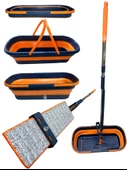 Kendinden Sıkmalı Kovalı Lüx Mop Set - 1