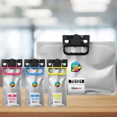 Epson Workforce Pro WF-C529 WF-C579 Yüksek Kapasiteli Muadil Kartuş Set / T01D1 /T01D2 / T01D3 / T01D4 - 1