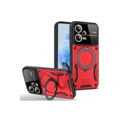 Smody Xiaomi Redmi Note 12 Pro 5G İle Uyumlu Kılıf Joy Lens Standlı Kapak - 1