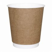 8 oz DOUBLE WALL TAKEAWAY KARTON BARDAK (230 ml) (1000 adet) - 2