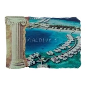 Maldivler Temalı Sütun Magnet - 1