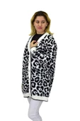 Kadın Leopar Desen Hırka 101002 BGL-ST04079 thumbnail 8
