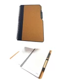 Mcolor Sert Kapak 13x21 Lastikli Kalemli Günlük Defter 96 Ypr. Çizgili - 1