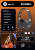 Dexim SC-301 Beyaz Kulak Üstü Bluetooth Kulaklık - 3