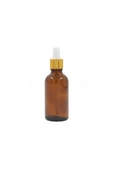 50mlkahverengi cam damlalıklı 24 adet, Ecza şişesi, Damlalıklı şişe, propolis şişesi, damlatmalı şişe, saç serum şişesi, ecza şişesi - 1