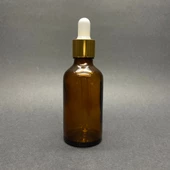 50mlkahverengi cam damlalıklı 24 adet, Ecza şişesi, Damlalıklı şişe, propolis şişesi, damlatmalı şişe, saç serum şişesi, ecza şişesi - 2