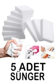 5 Adet Oto Yıkama Temizlik Sıvacı Süngeri - 1