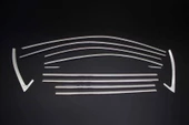 Skoda Superb Krom Cam Çerçeve Seti Paslanmaz Çelik 12 Parça 2015-2022 superb thumbnail 1
