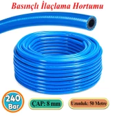 Basınçlı İlaçlama Hortumu Ağaç Bitki Yaprak Sebze Meyve Tarım Ziraat Hortum 240 Bar 8 mm 50 Metre - 1