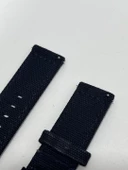 Hemsut Crafted Kanvas Saat Kordonu Siyah 22mm - 6