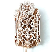 Royal Clock 3D Ahşap Saat Maketi 110x11x10 cm - 1