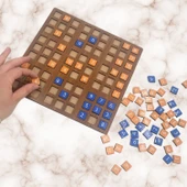 BUFFER® 9 Bölümlü Ahşap Sudoku Eğitici Oyun Seti - 5